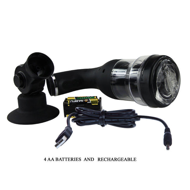 MASTURBATOR AUTOMAT BAILE - ROTATION LOVER CU SUPORT