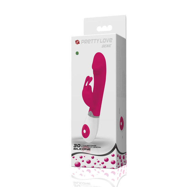PRETTY LOVE - VIBRATOR DE FLIRTAT CU GENĂ DE IEPURE