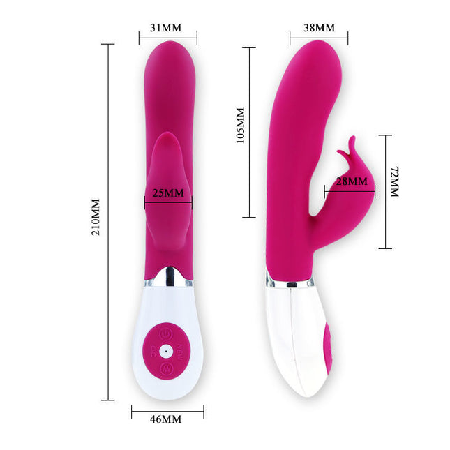 PRETTY LOVE - VIBRATOR CU FLIRTATOR CU STIMULATOR FELIX