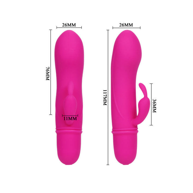 PRETTY LOVE - VIBRATOR CU FLIRTATOR CU IEPURE CAESAR