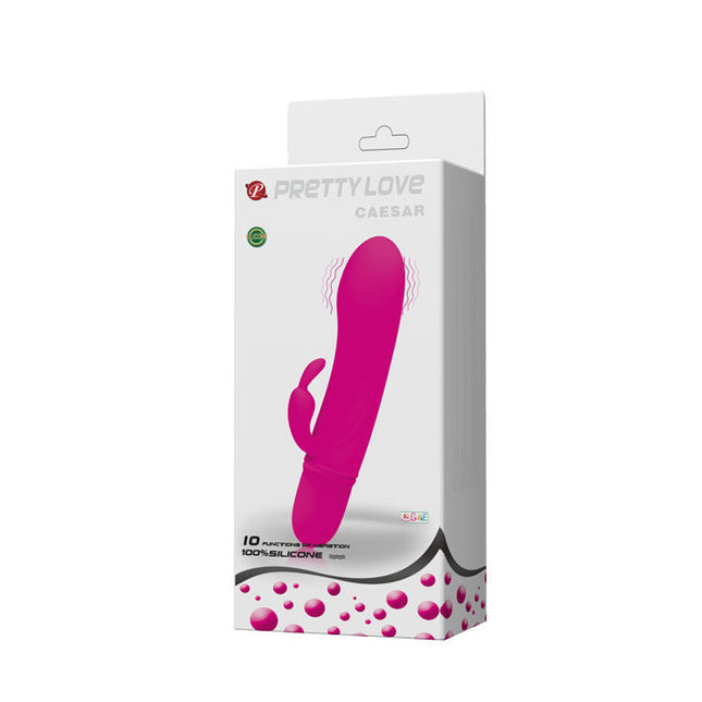 PRETTY LOVE - VIBRATOR CU FLIRTATOR CU IEPURE CAESAR