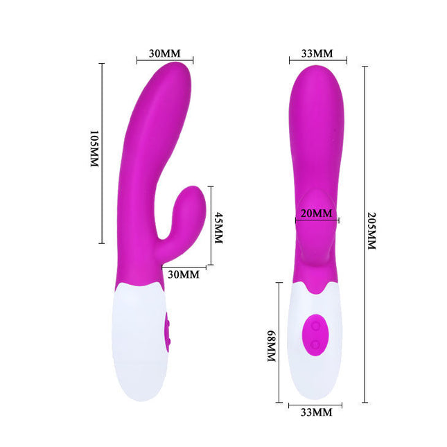 PRETTY LOVE - VIBRATOR FLIRTATION ALVIS CU STIMULATOR DE CLITORIS
