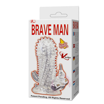 BAILE - EXTENSIE DE PENIS VIBRATOR BRAVE MAN RABBIT