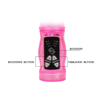 BAILE - MINI ROTATOR SUPERSTIMULATOR PINK RABBIT