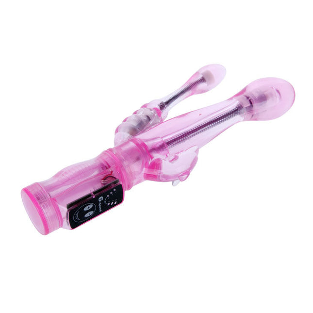 BAILE - VIBRATOR FLEXIBIL CU STIMULATOR ANAL