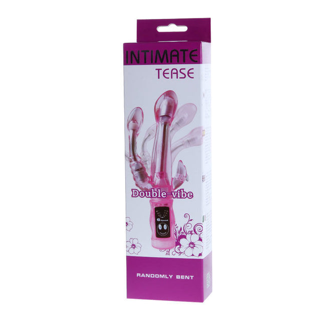 BAILE - VIBRATOR FLEXIBIL CU STIMULATOR ANAL