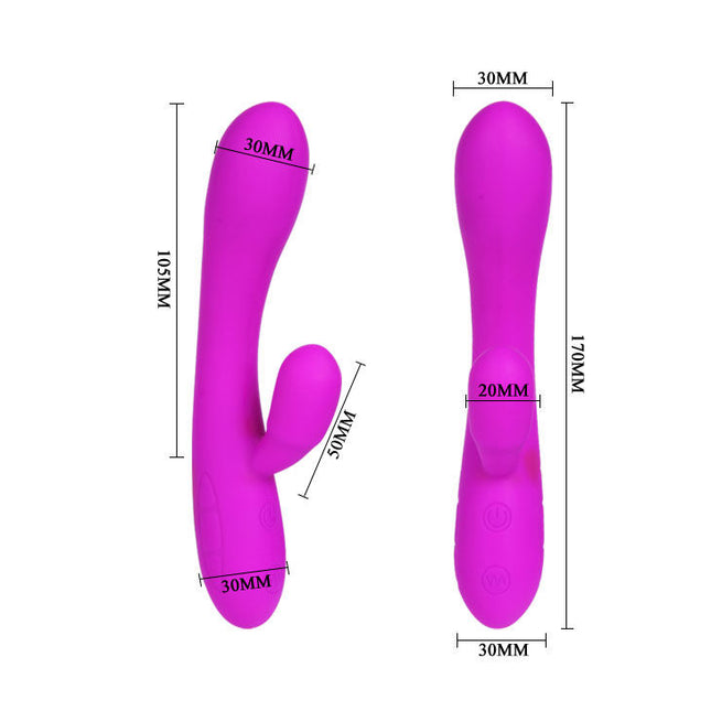 PRETTY LOVE - VIBRATOR SMART VICTOR CU STIMULATOR DE CLITORIS