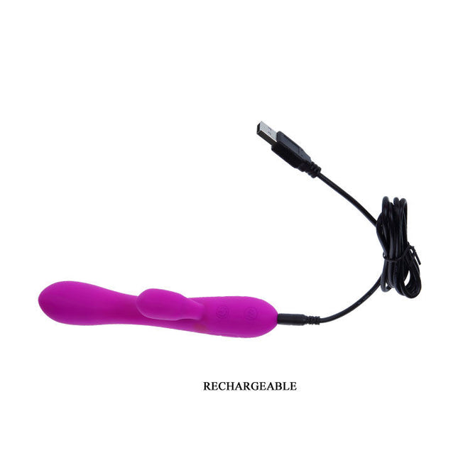 PRETTY LOVE - VIBRATOR SMART VICTOR CU STIMULATOR DE CLITORIS