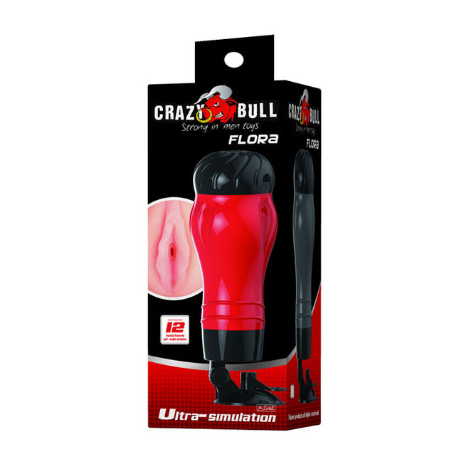 CRAZY BULL - VAGIN FLORA CU BAZA DE MASTURBATOR