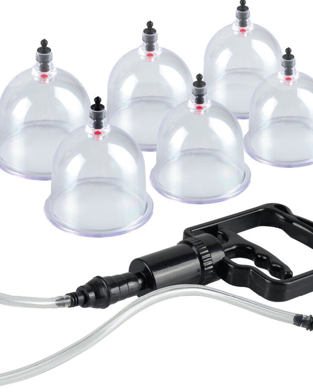 SERIA FETISH FANTASY - SET DE VENTUZE CU 6 PIESE