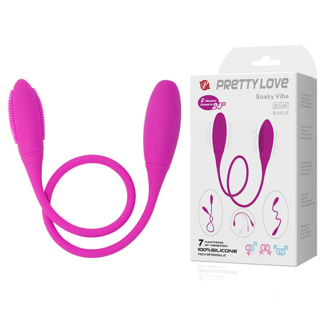 PRETTY LOVE - VIBRATOR SNAKY DELUXE 7 V
