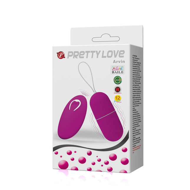 PRETTY LOVE - OU VIBRATOR ARVIN TELECOMANDĂ 12V 