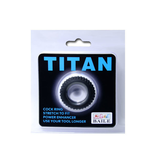BAILE - INEL DE POLIȚIE TITAN NEGRU 1.9 CM 