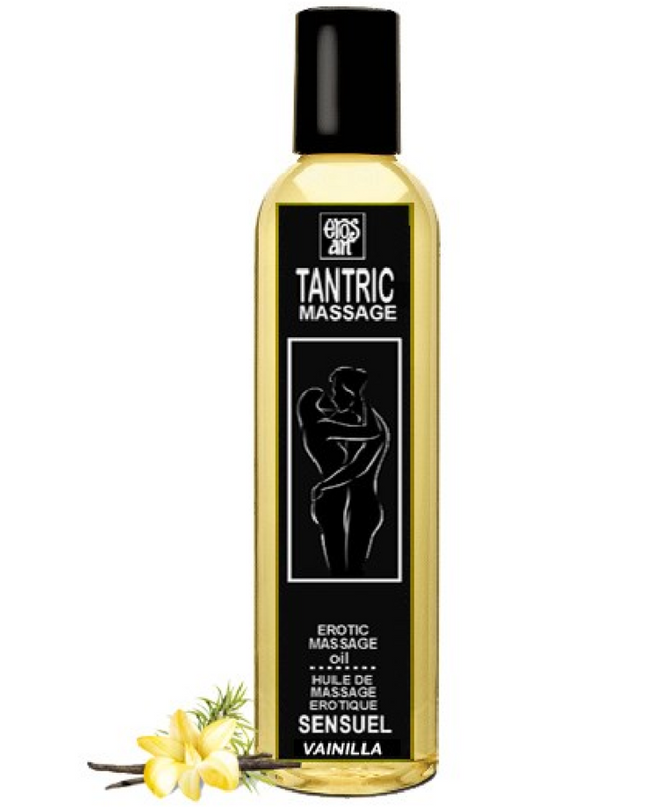 EROS-ART - ULEI DE MASAJ TANTRIC NATURAL ȘI VANILIE AFRODIZIACĂ 30 ML