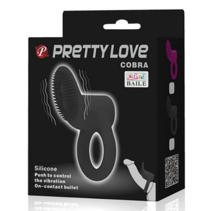 PRETTY LOVE - INEL VIBRATOR COBRA NEGRU