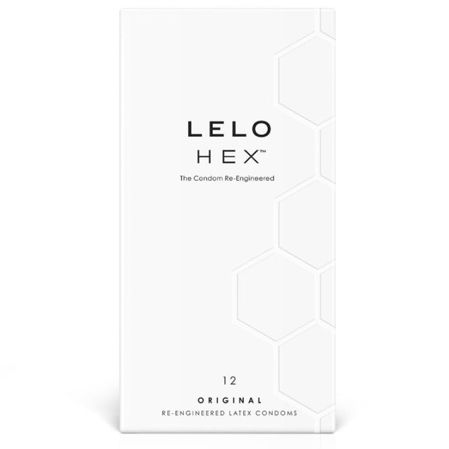 LELO - CUTIE DE PRESERVATIVI HEX 12 UNITĂȚI