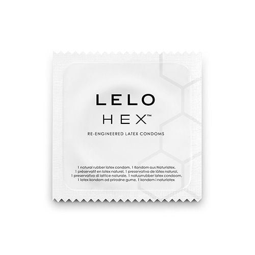 LELO - CUTIE DE PRESERVATIVI HEX 3 UNITĂȚI