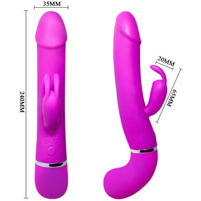 PRETTY LOVE - VIBRATOR HENRY CU 12 MODURI DE VIBRAȚIE ȘI FUNCȚIE DE IGNIȚIE