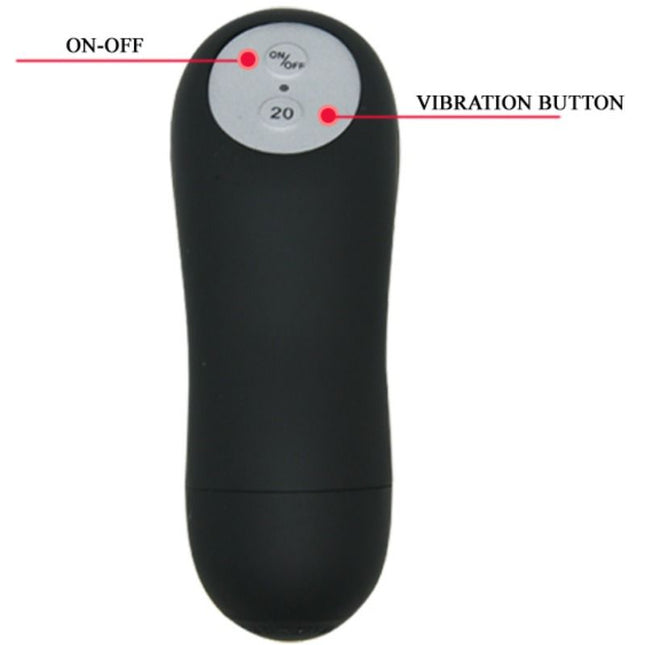 BAILE - TANGA CU GLONȚ VIBRATOR ȘI CONTROL