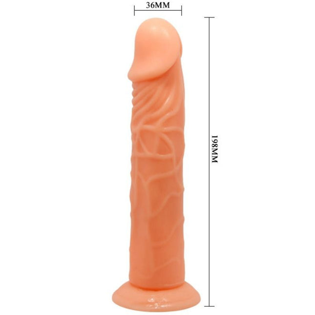 DILDO REALISTIC BAILE - VIVE 19,8 CM CULOARE NATURALĂ
