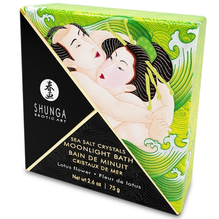 SHUNGA - SĂRURI DE BAIE CU AROMĂ DE LOTUS 75 GR