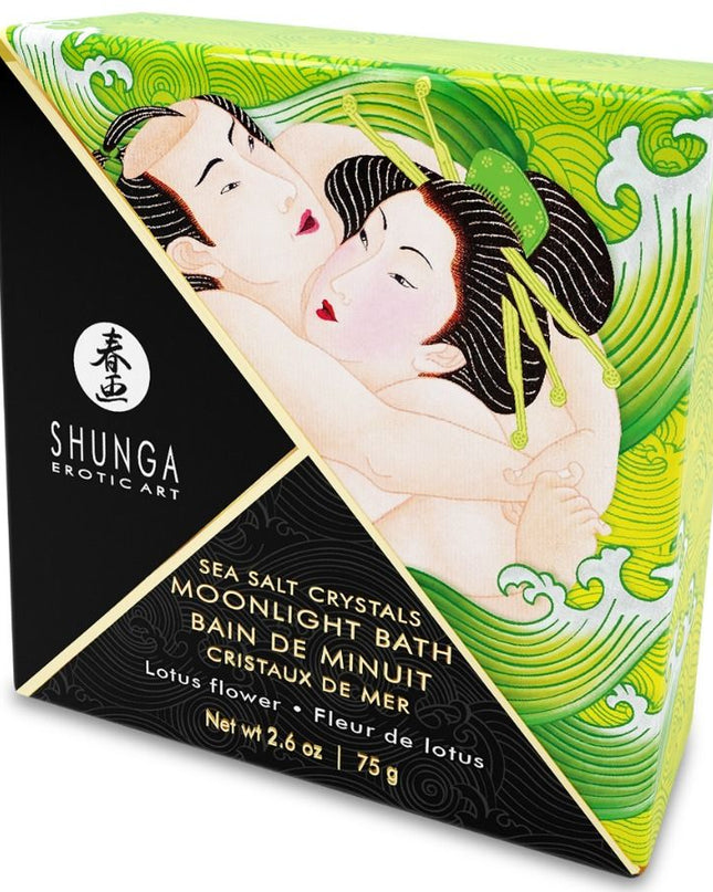 SHUNGA - SĂRURI DE BAIE CU AROMĂ DE LOTUS 75 GR