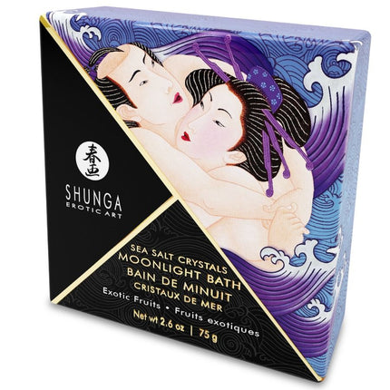 SHUNGA - SĂRURI DE BAIE CU AROMĂ DE VIOLET EXOTIC 75 GR