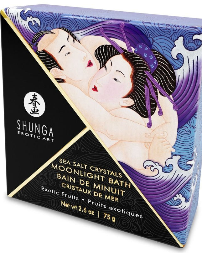 SHUNGA - SĂRURI DE BAIE CU AROMĂ DE VIOLET EXOTIC 75 GR