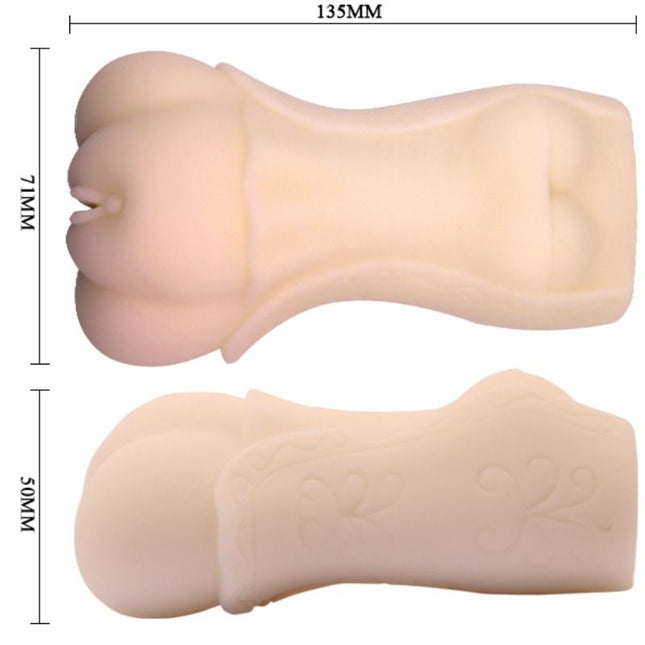 CRAZY BULL - MASTURBĂTOR CU VAGIN CU PIELE DE APĂ