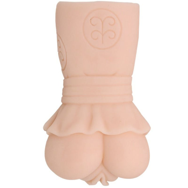 CRAZY BULL - MASTURBADOR VAGIN CU PIELE DE APĂ ȘI GLOANE VIBRANTE