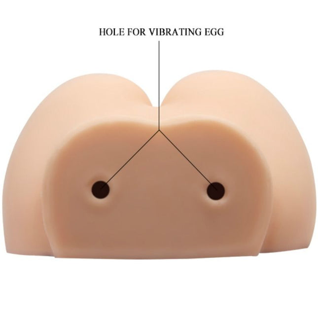 CRAZY BULL - VAGIN ȘI ANUS REALISTIC CU VIBRAȚII POZIȚIA 6