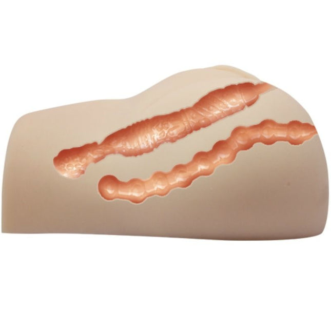 CRAZY BULL - VAGIN ȘI ANUS REALISTIC CU VIBRAȚII POZIȚIA 7