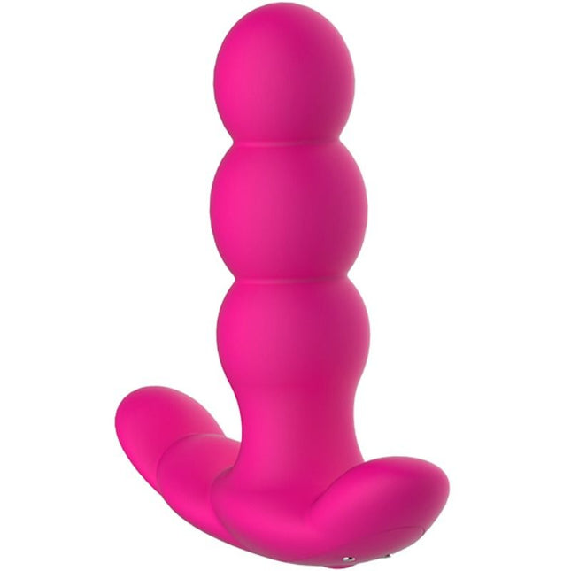 NALONE - VIBRATOR ANAL PEARL CU TELECOMANDĂ, NEGRU