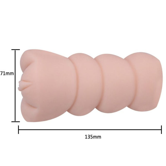 CRAZY BULL - MASTURBADOR VAGIN CU PIELE DE APĂ MODEL 3