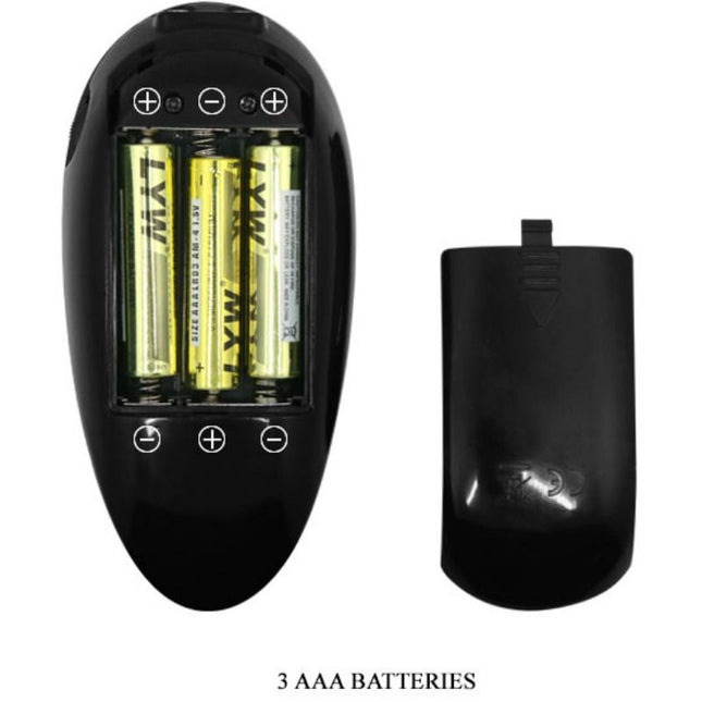 PRETTY LOVE - VITO STRAP-ON CU DILDO GOL ȘI VIBRAȚII 17,3 CM