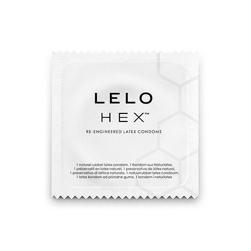 LELO - CUTIE DE PRESERVATIVE HEX 36 UNITĂȚI