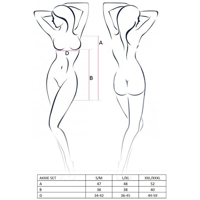 PASIUNE - COSTUM DE ASISTENTĂ MEDICALĂ AKKIE, SET FEMEI, M/M