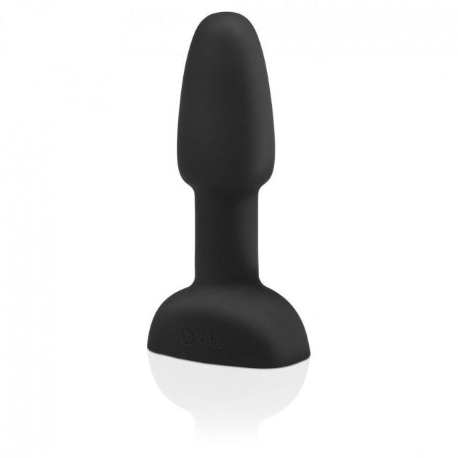 B-VIBE - PLUG ANAL CU TELECOMANDĂ PENTRU LIPIREA LINIILOR MICI, NEGRU