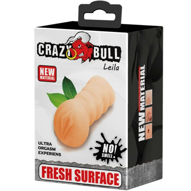 CRAZY BULL - MASTURBĂTOR VAGIN LEILA 13,5 CM