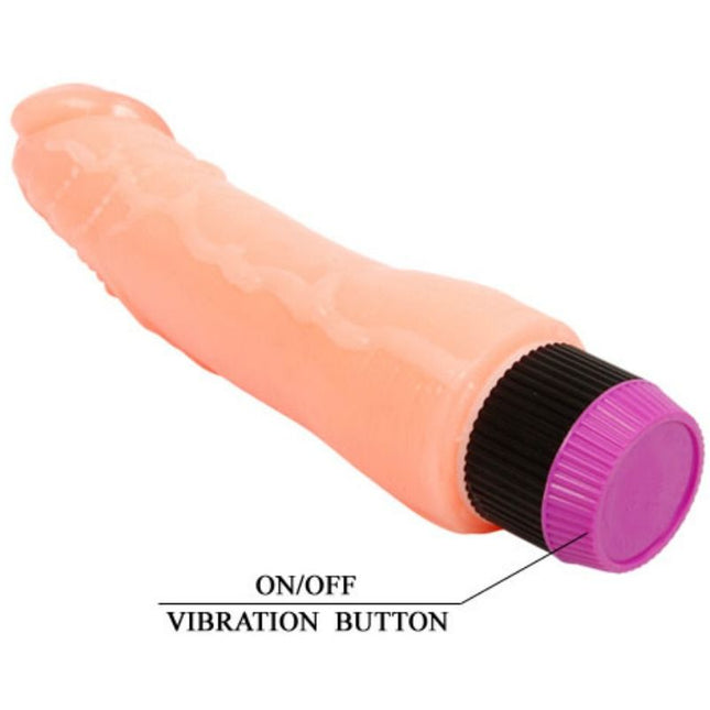BAILE - VIBRATOR NATURAL FLEXIBIL REALISTIC 24 CM