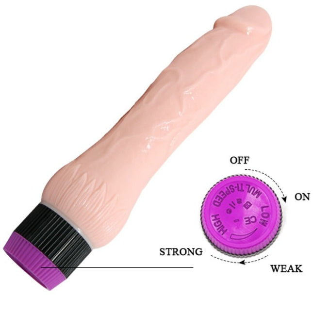 BAILE - VIBRATOR ADOUR CLUB REALISTICE BAZA LATĂ 22 CM