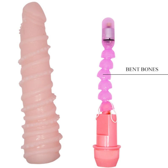 BAILE - VIBRATOR SPIRAL SENSUAL FLEXI VIBE 19,5 CM