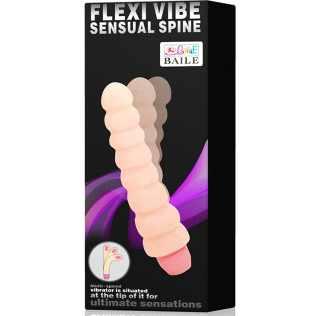 BAILE - VIBRATOR FLEXI VIBE SENSUAL SPINE FLEXIBLE 19 CM