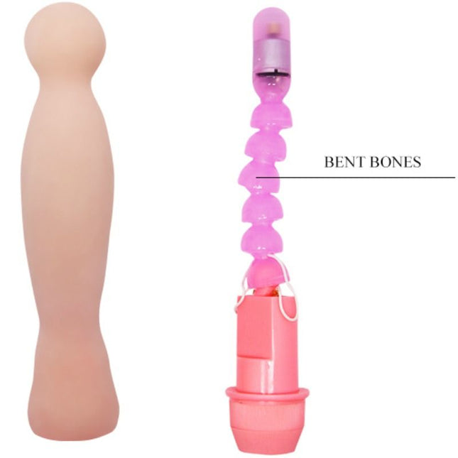 BAILE - VIBRATOR SENSUAL PENTRU COLONNA VERTEBRALĂ FLEXI VIBE 22 CM