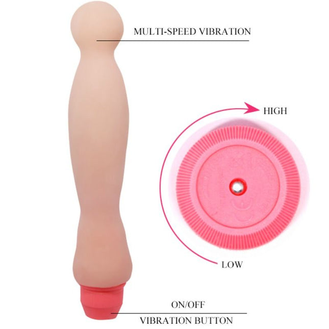 BAILE - VIBRATOR SENSUAL PENTRU COLONNA VERTEBRALĂ FLEXI VIBE 22 CM