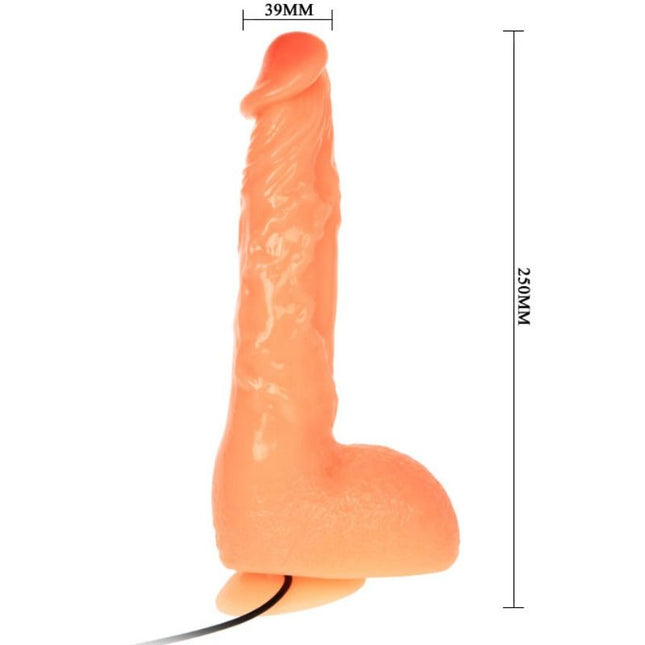 BAILE - DILDO CU VIBRAȚIE PENTRU PENIS CU SENZAȚIE REALISTICĂ DE VIBRAȚIE