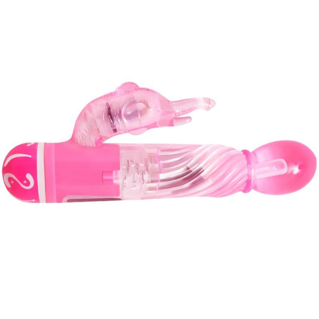BAILE - VIBRATOR CU VITEZE MULTIPLE CU STIMULATOR ROZ