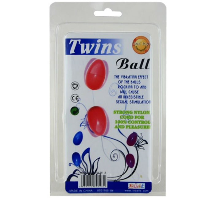 BAL - TWINS BALLS LILAC ANAL BALLS