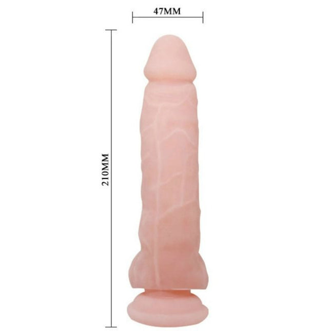 DILDO NATURAL SUPER REALISTIC 21,5 CM