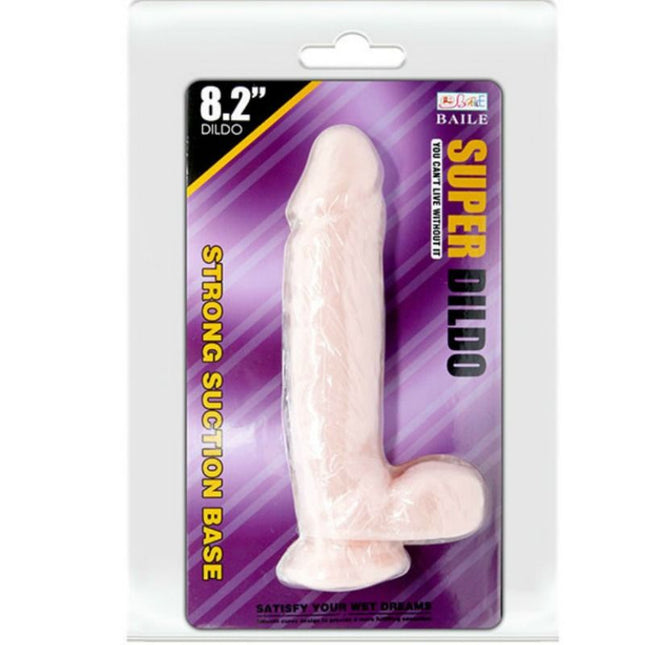 DILDO NATURAL SUPER REALISTIC 21,5 CM